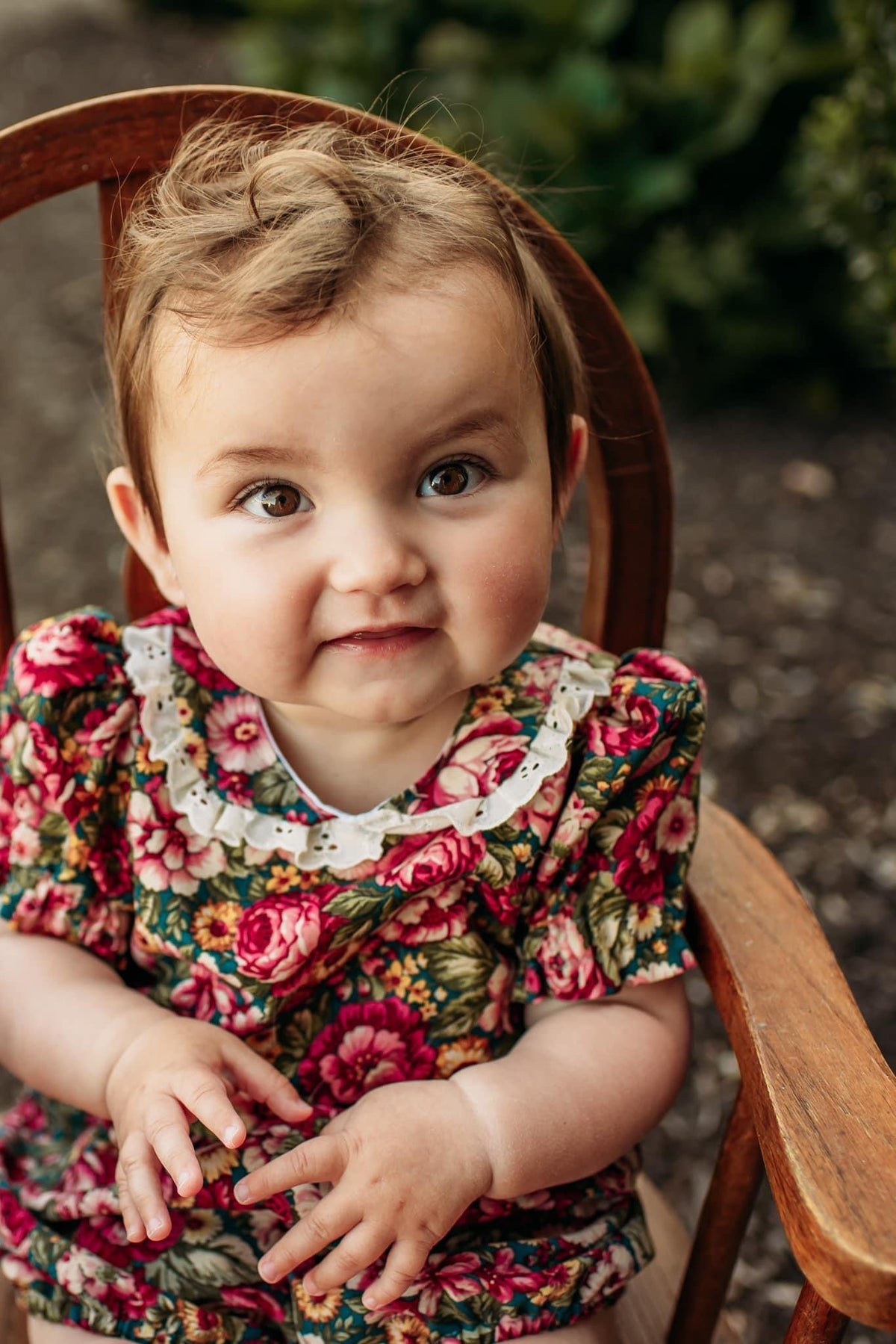 Peter Pan Collar with Puffy Sleeves Romper