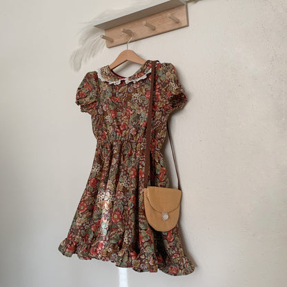 OOAK Puffy Sleeves Twirl Dress 8