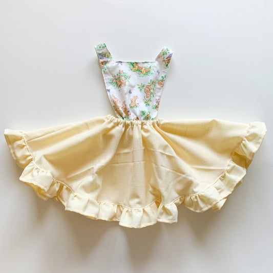 Bunny Pinafore 4T
