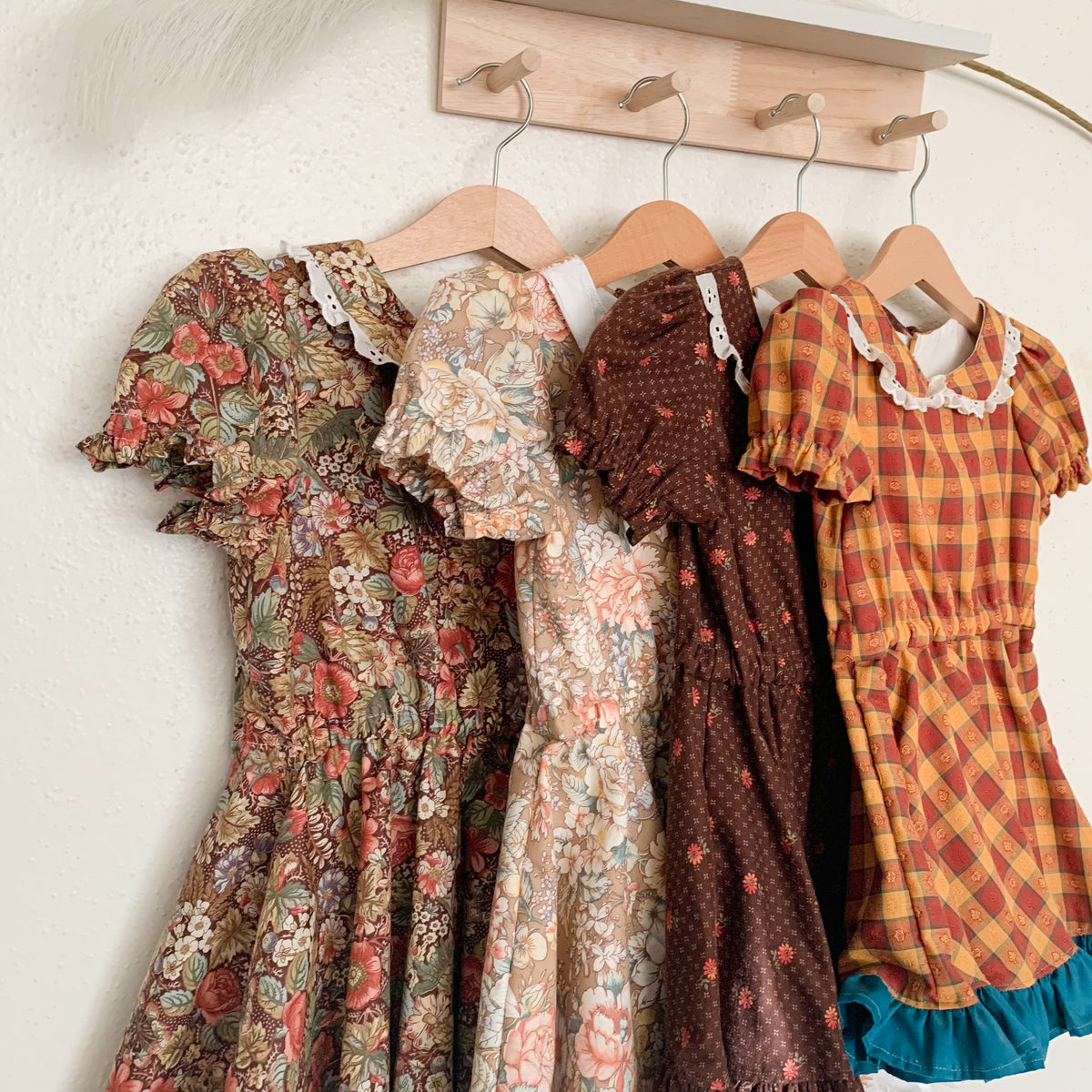 OOAK Puffy Sleeves Twirl Dress 8