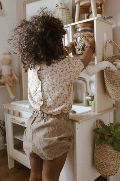 Nutmeg Linen Bloomers